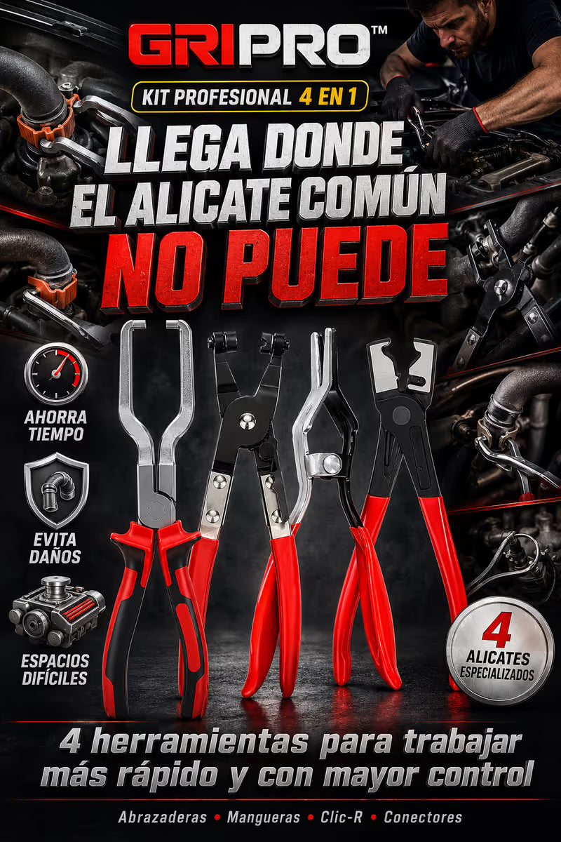 Kit x4 de Alicates Automotrices