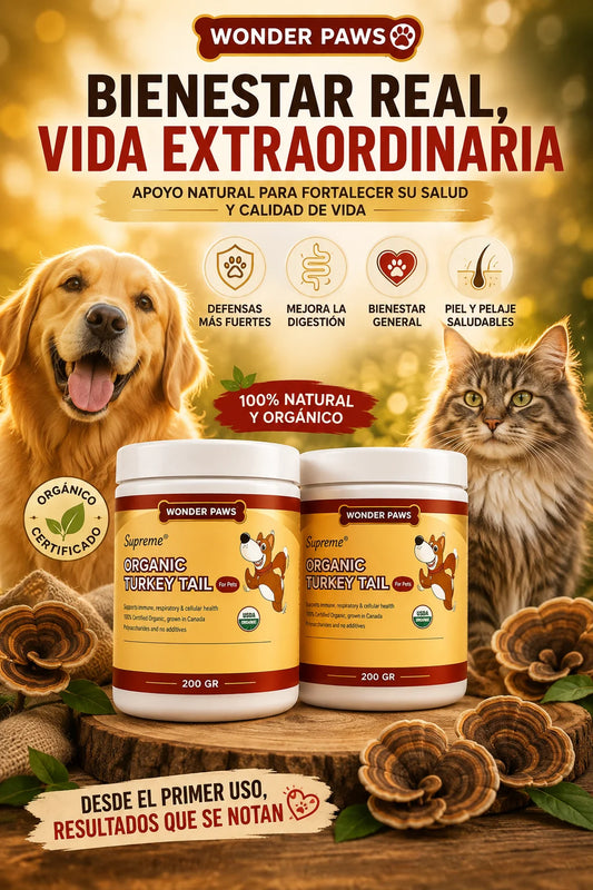 Turkey Probiotico mascotas anti-hongos 2x1