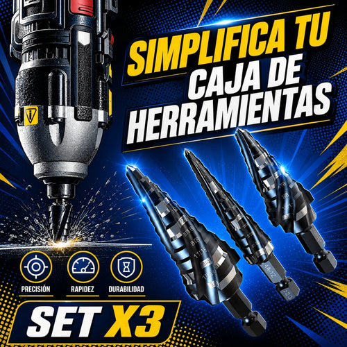 Brocas MetalFast 3x® ¡Trabaja con mayor control!