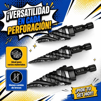 Brocas MetalFast 3x® ¡Trabaja con mayor control!
