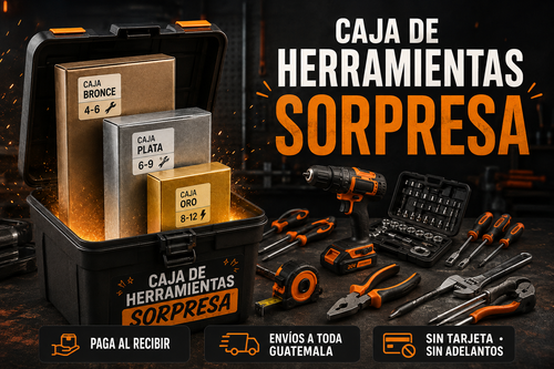 ¡La Caja Sorpresa de Herramientas Más Buscada! Calidad y Ahorro 🇬🇹