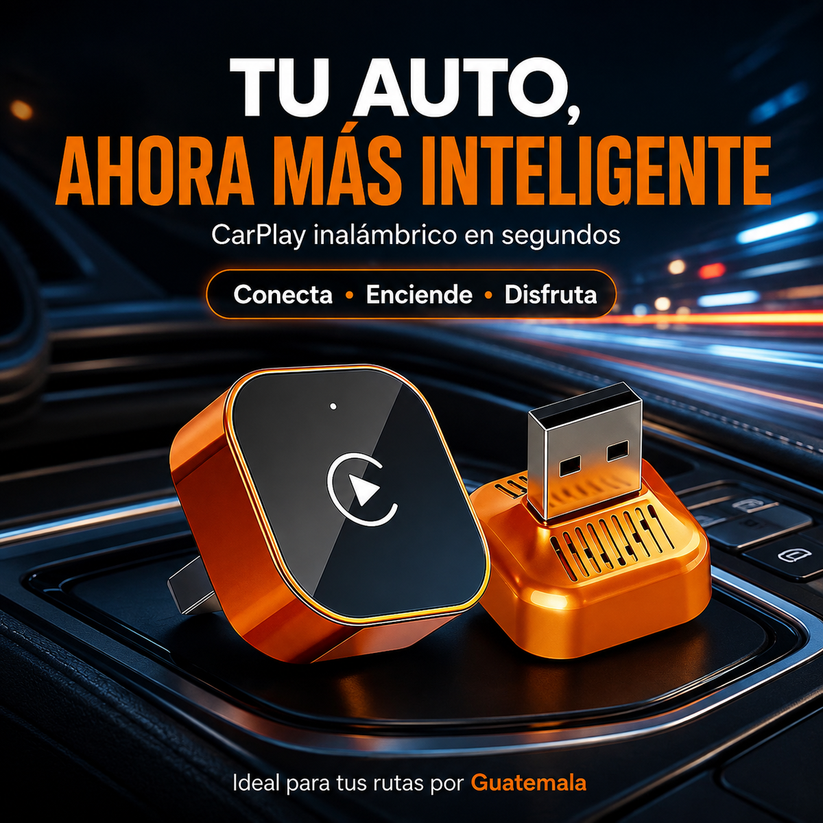 Adaptador CarPlay Inalámbrico